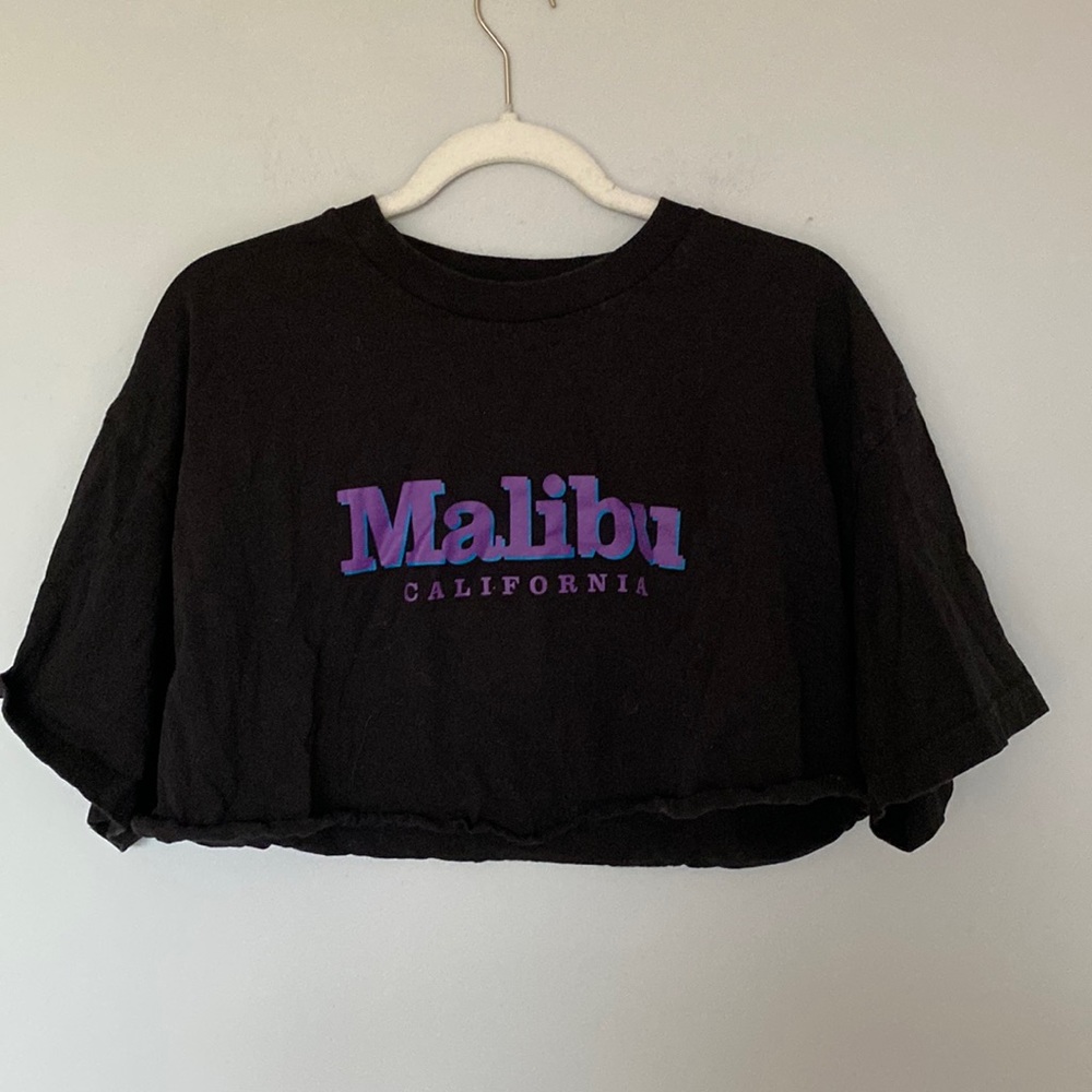 Cropped Graphic Tee